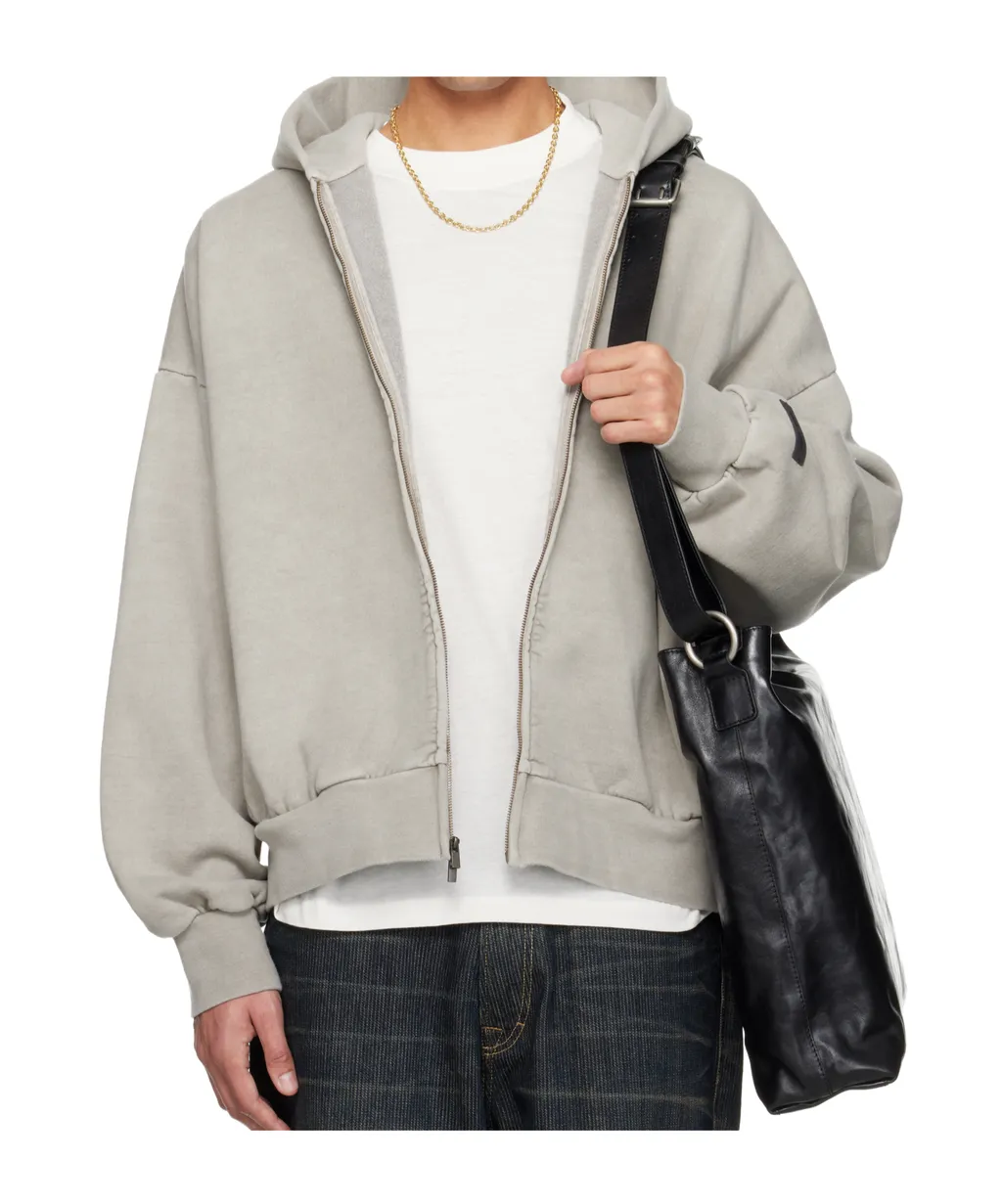 Fear Of God Essentials Embroidered Classic Full Zip Hoodie