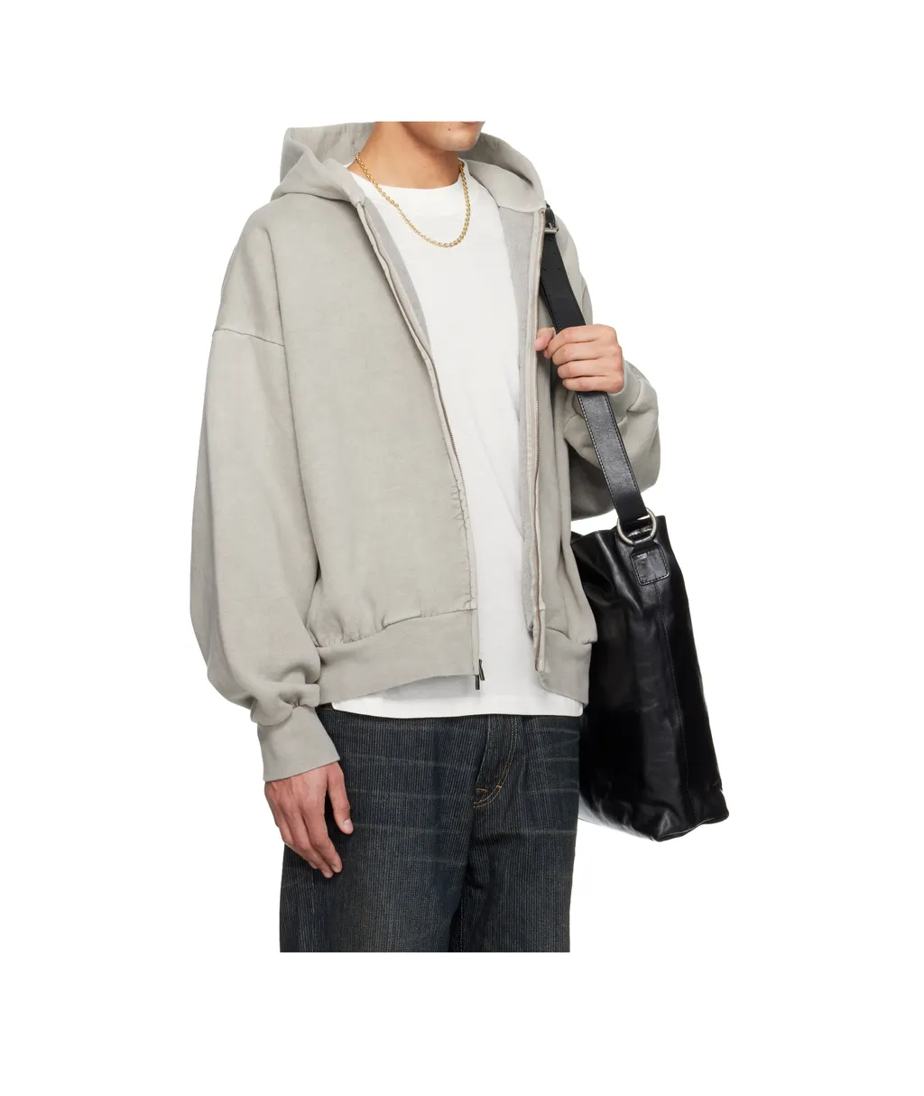 Fear Of God Essentials Embroidered Classic Full Zip Hoodie