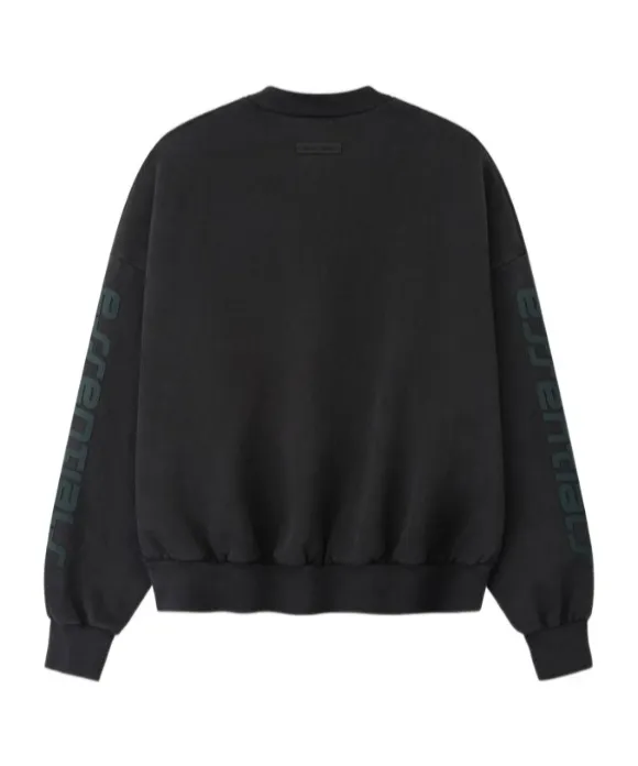Fear Of God Essentials Los Angeles Heavy Fleece Cropped Sweatshirt