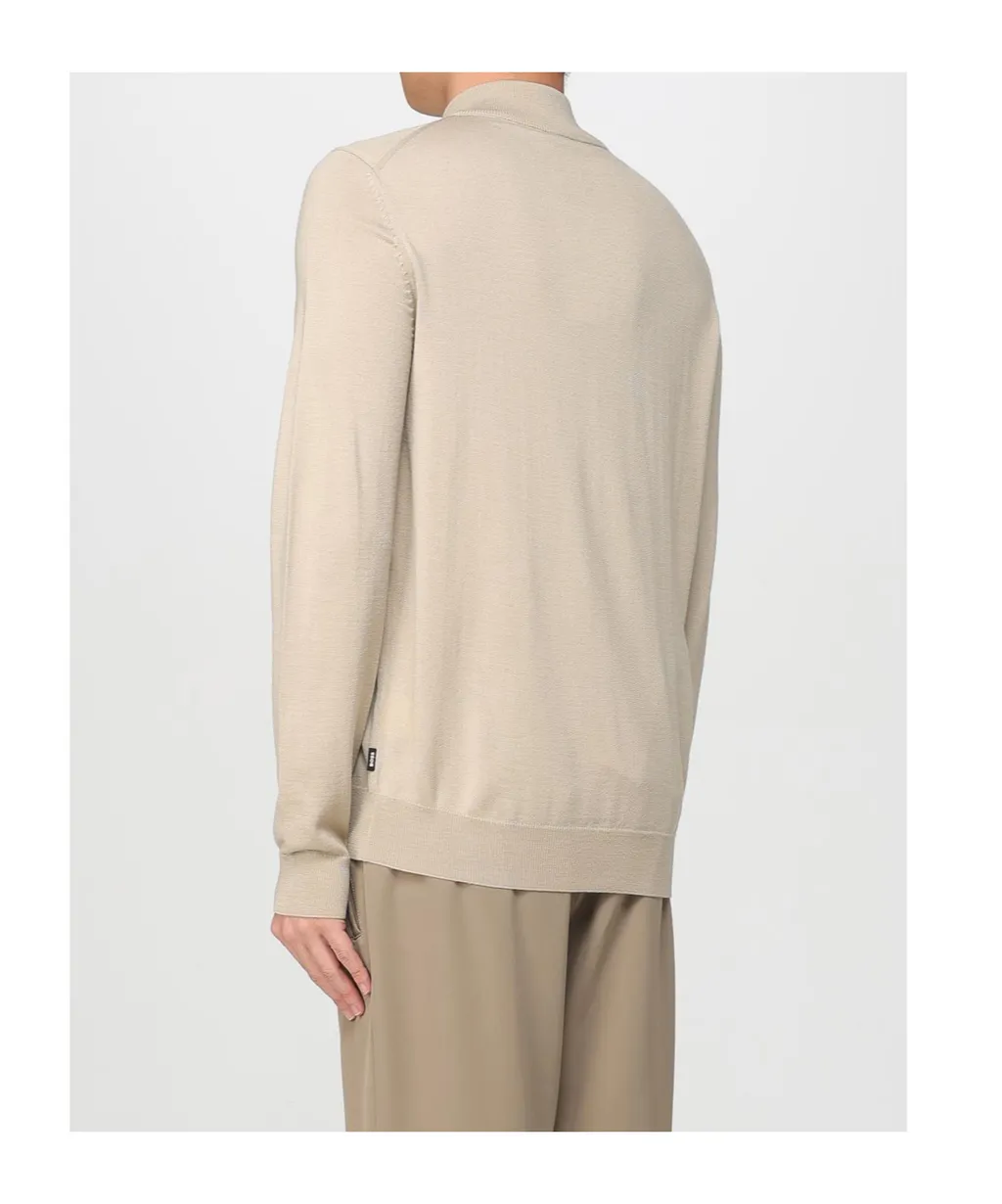 Boss Hugo Boss Half-Zip Knitted Jumper