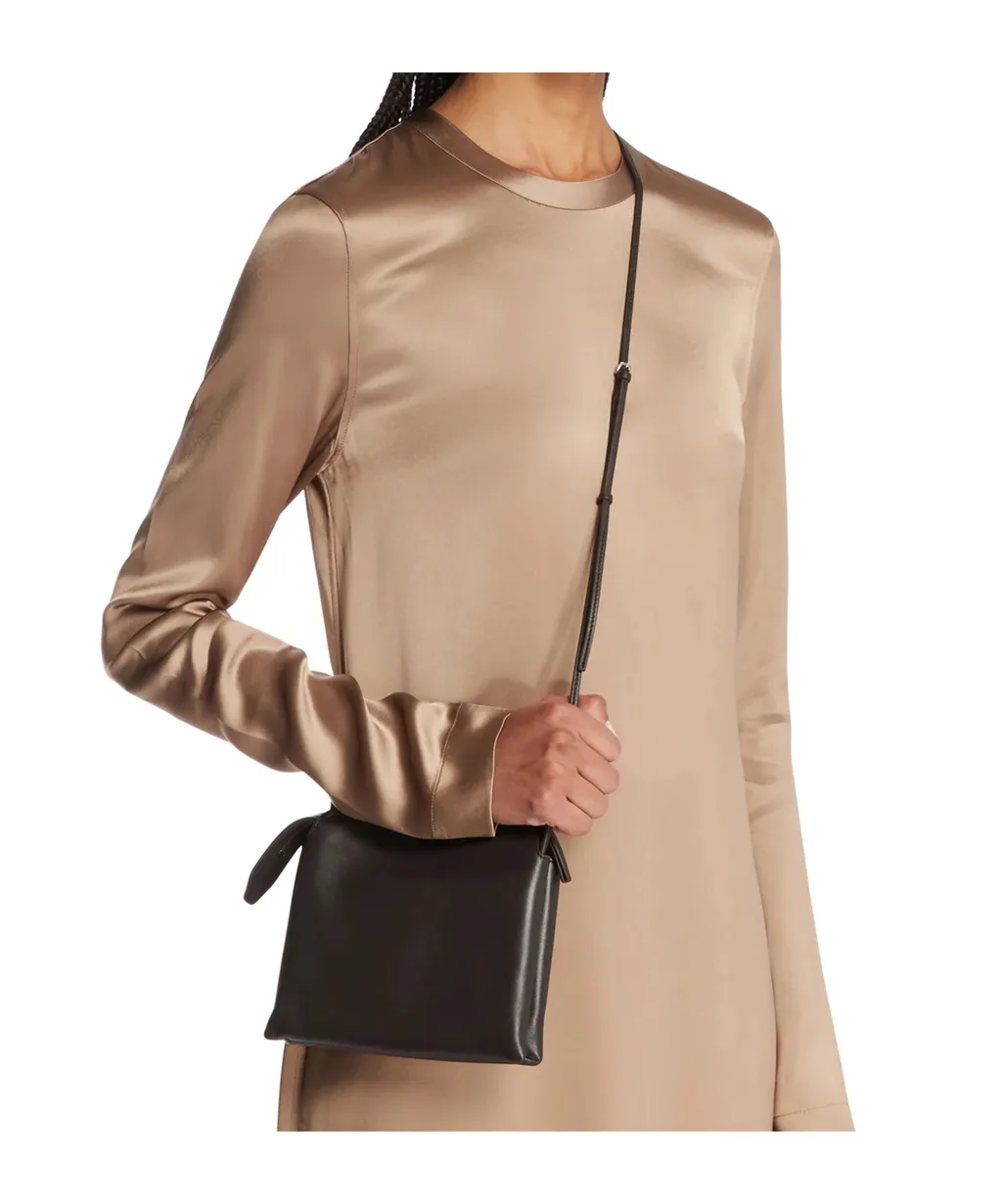 Zippered Shoulder Bag