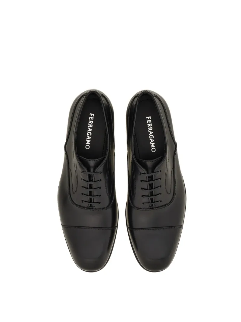 Ferragamo Lace-Up Flat Shoes