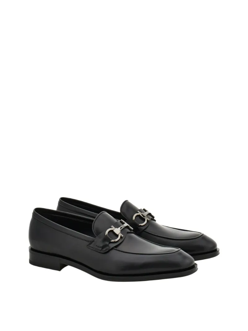 Ferragamo Gancini Buckle Loafers