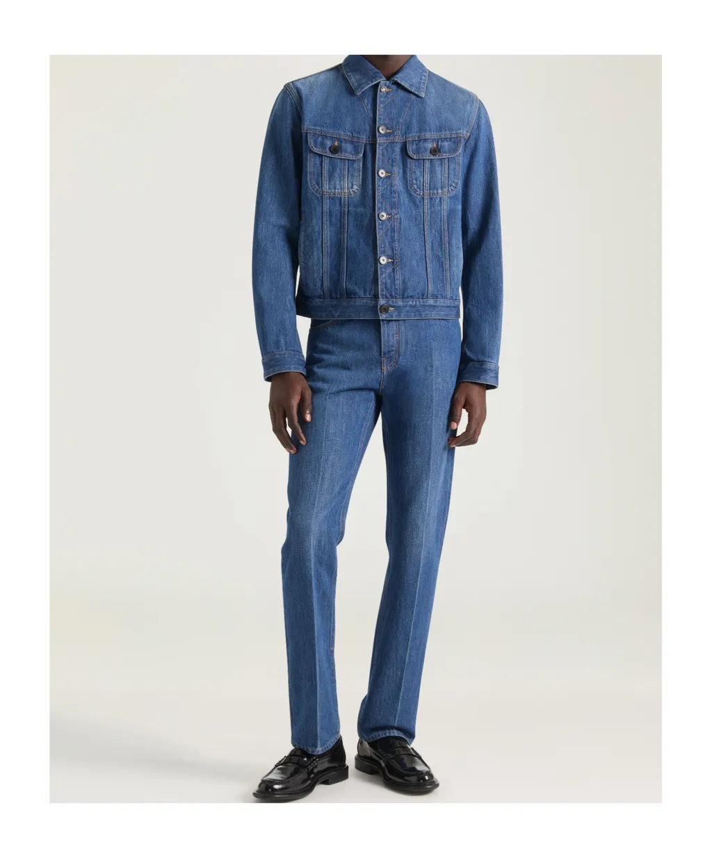 Givenchy Straight-Leg Shadow Washed Jeans