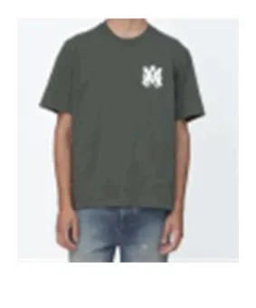Amiri Ma Logo Printed Crewneck T-Shirt