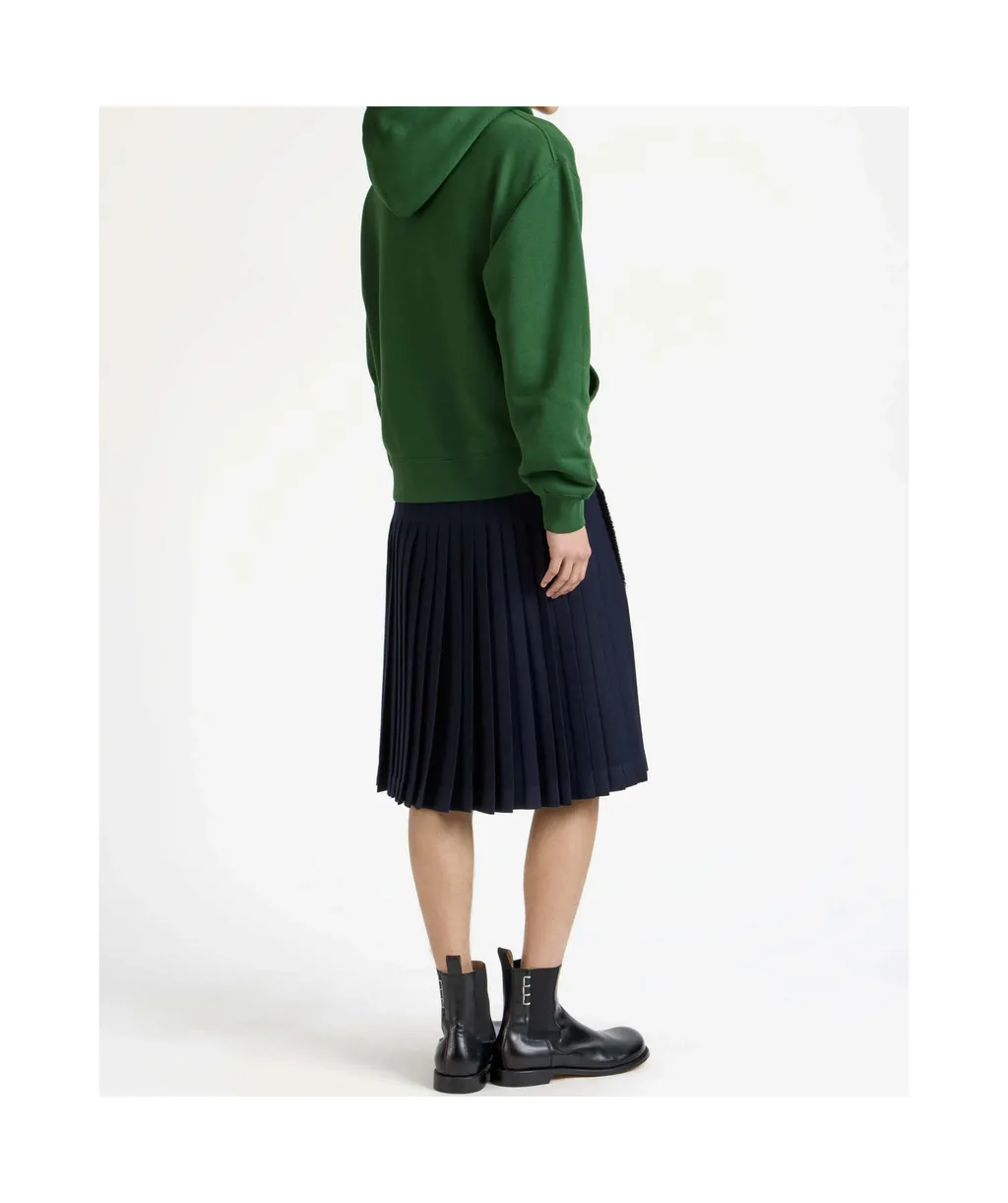 Jw Anderson Logo Printed Zip-Up Hoodie