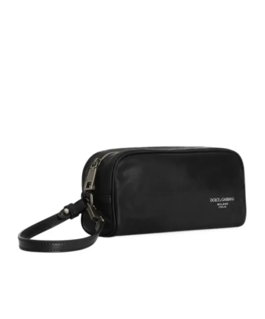 Dolce & Gabbana Tempesta Logo Printed Toiletry Bag