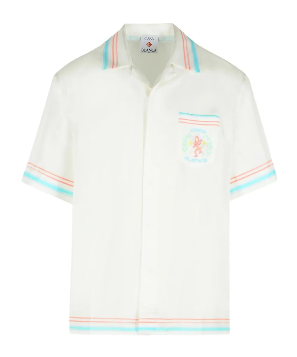 Casablanca Graphic Bowling Shirt