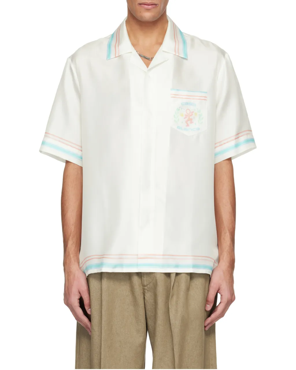 Casablanca Graphic Bowling Shirt