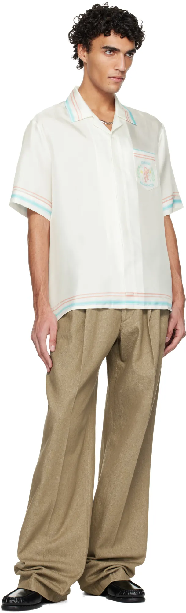 Casablanca Graphic Bowling Shirt
