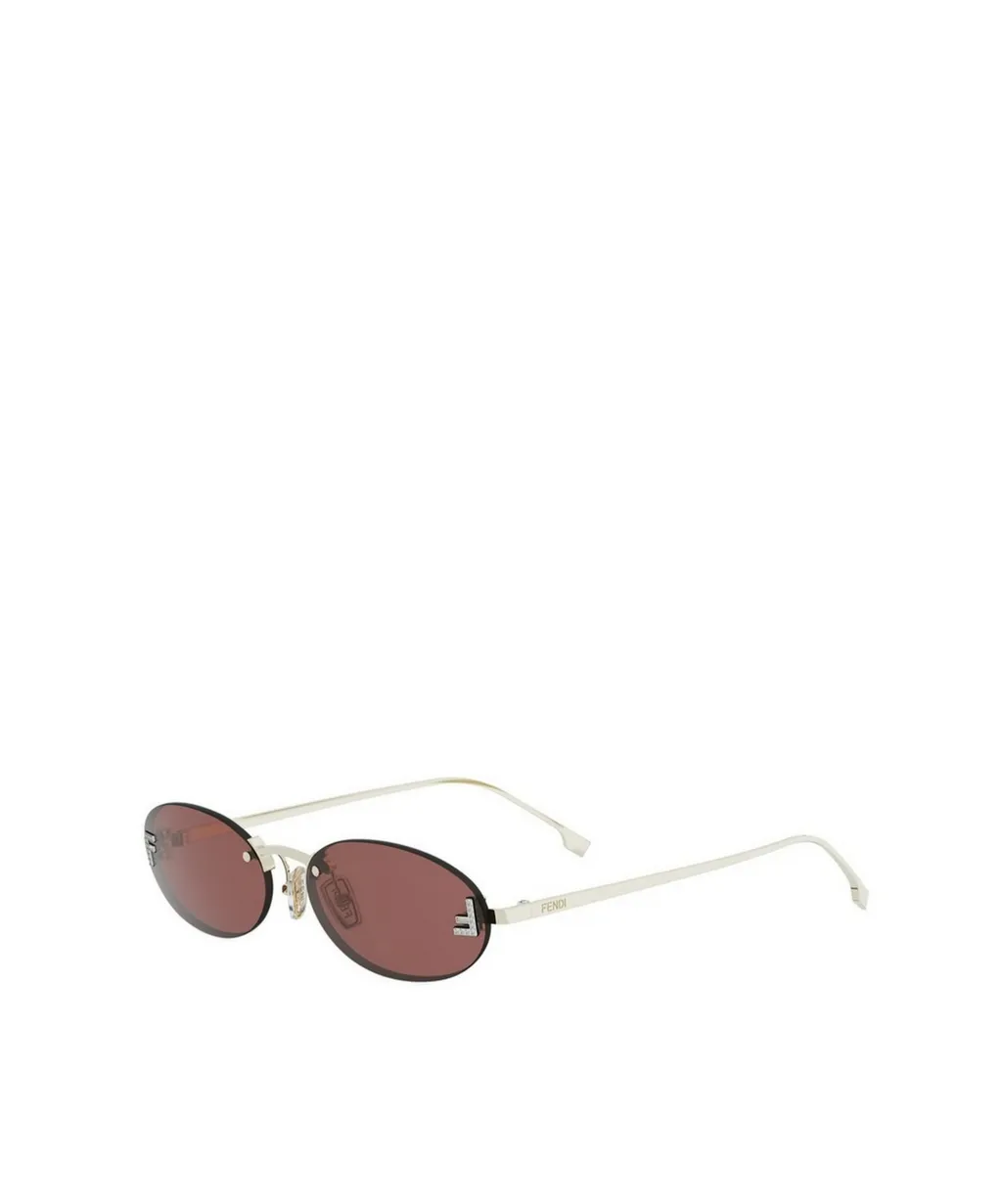 Fendi Eyewear Oval Frame Sunglasses