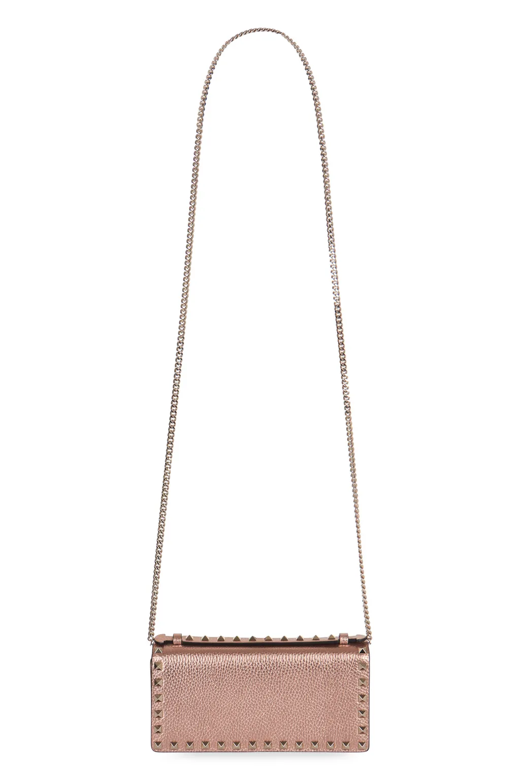 Valentino Garavani Rockstud Foldover Top Small Tote Bag