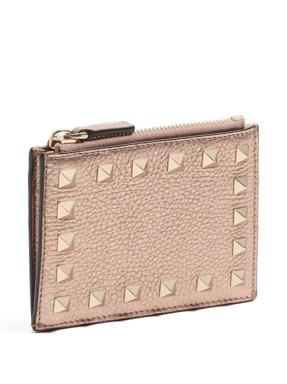 Rockstud Grainy Card Holder