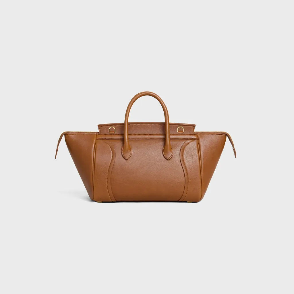 Small New Luggage In Supple Shiny Lambskin