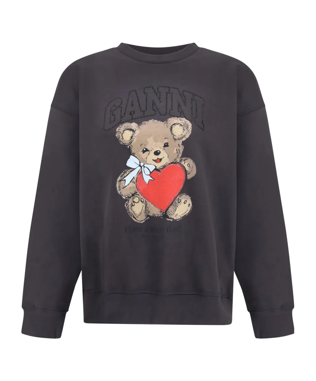 Ganni Bear Sweatshirt