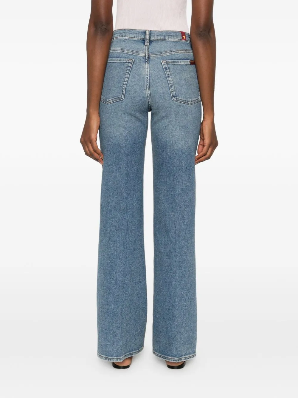 Wide-Leg Pants With Belt Loops