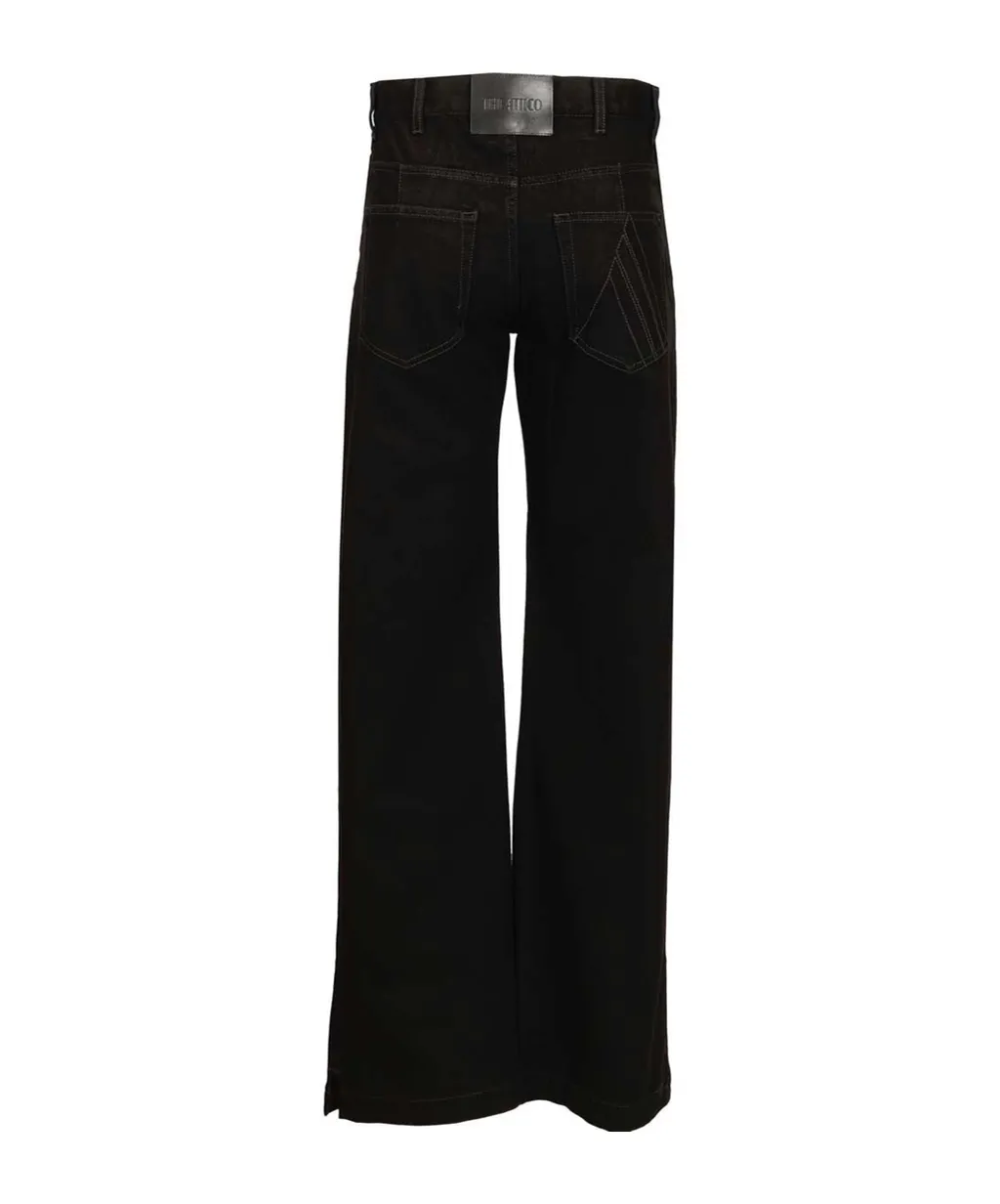 The Attico Wide Leg Jeans