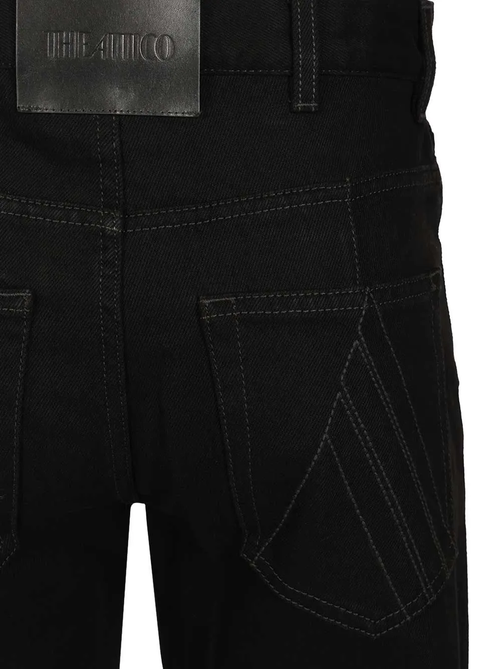The Attico Wide Leg Jeans