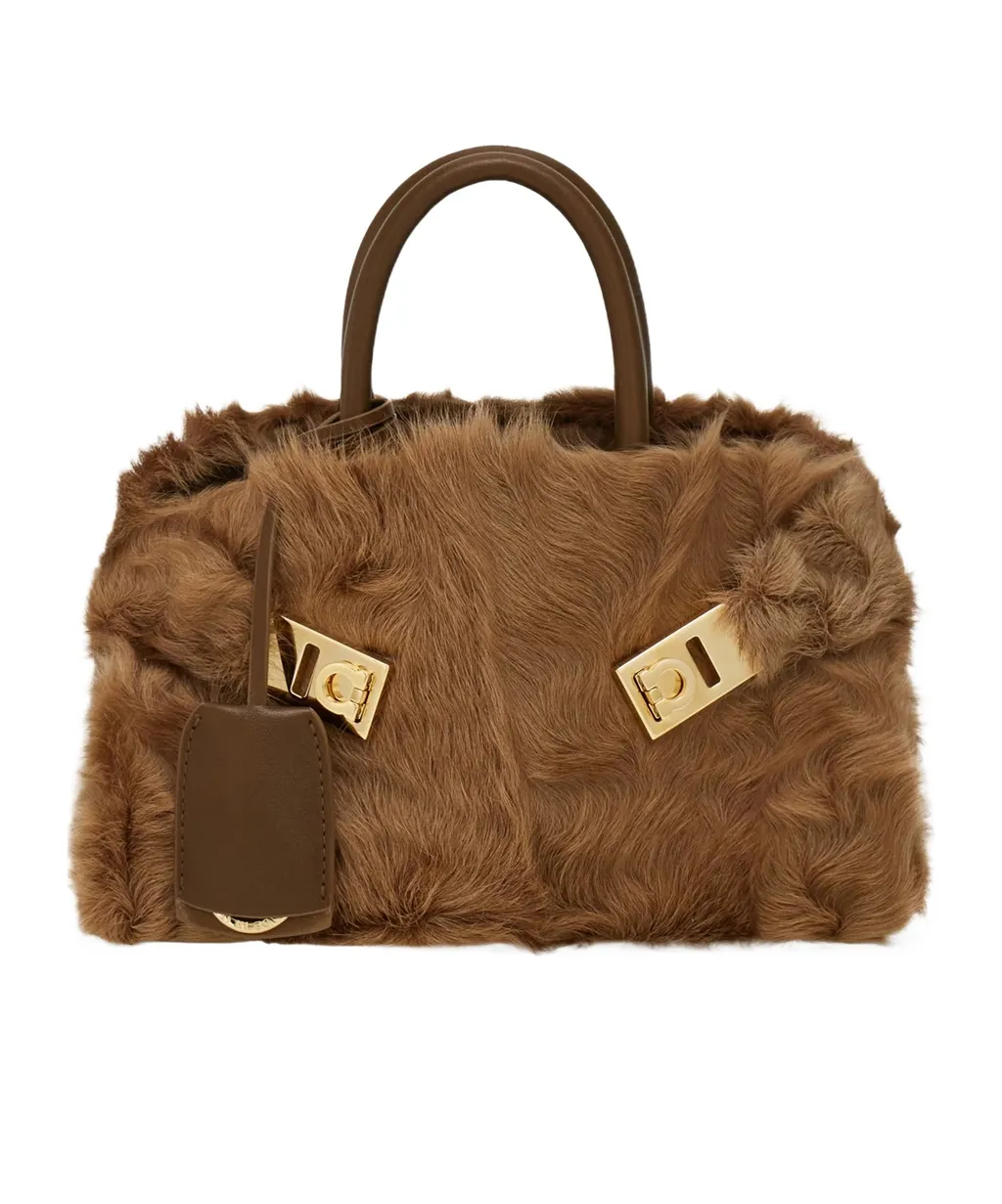 Ferragamo Buckle Top Handle Handbag