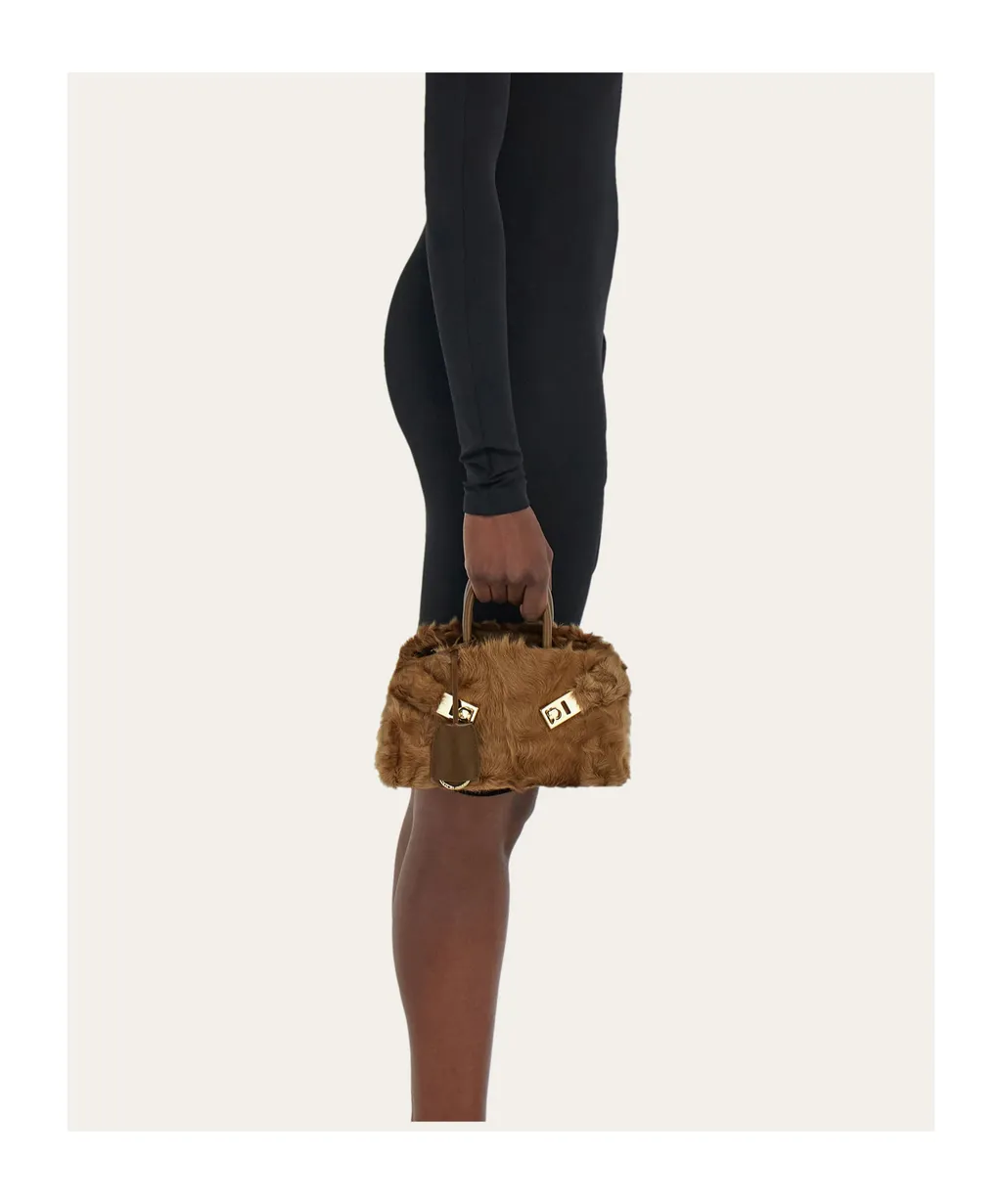 Ferragamo Buckle Top Handle Handbag