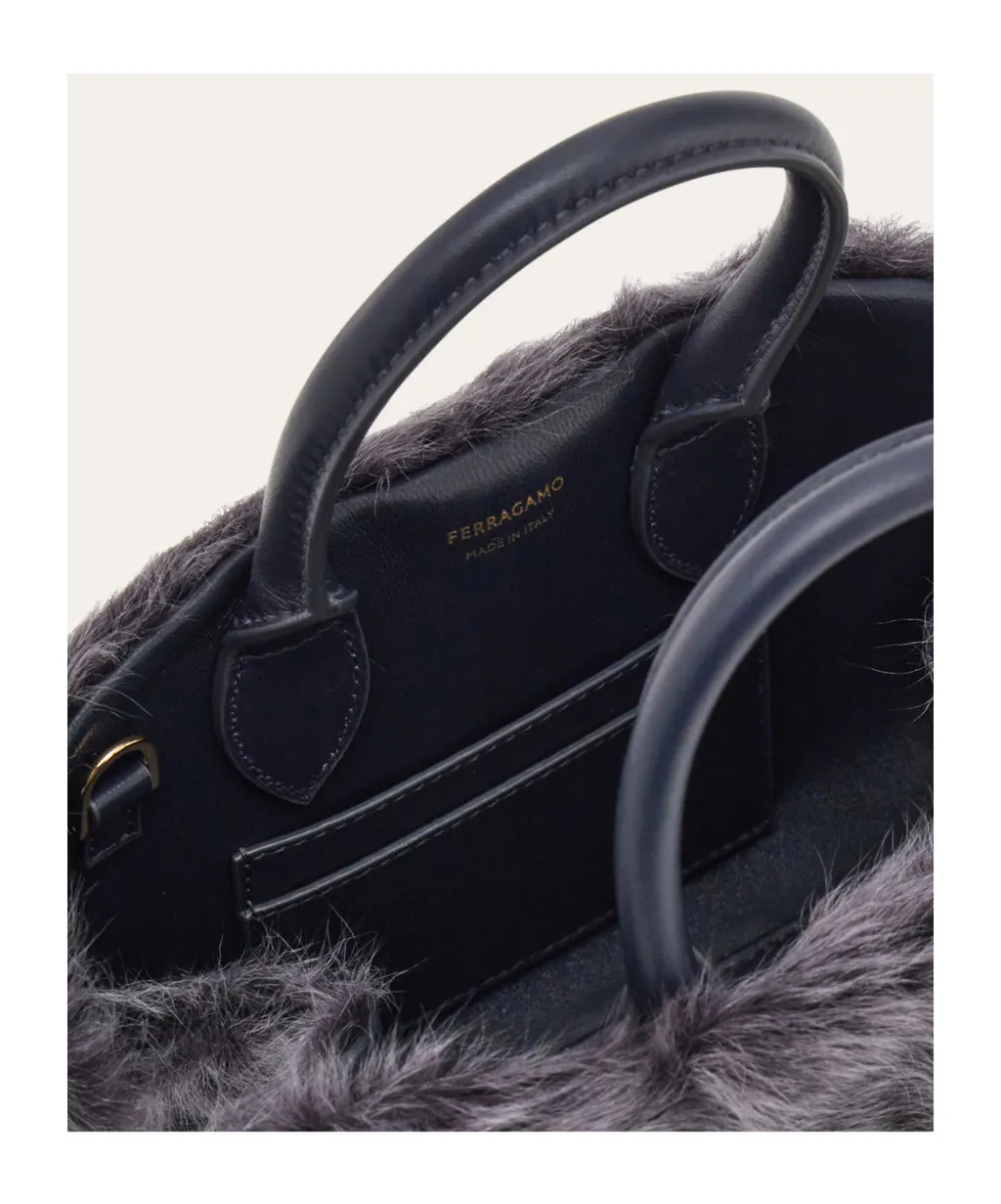 Ferragamo Buckle Top Handle Handbag