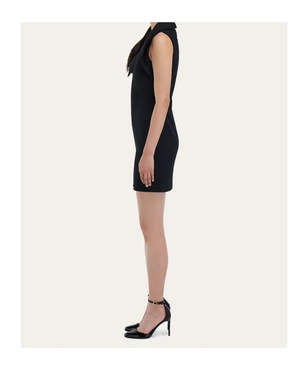 Ferragamo Asymmetric Mini Dress