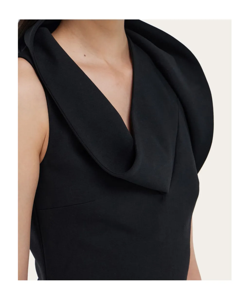 Ferragamo Asymmetric Mini Dress