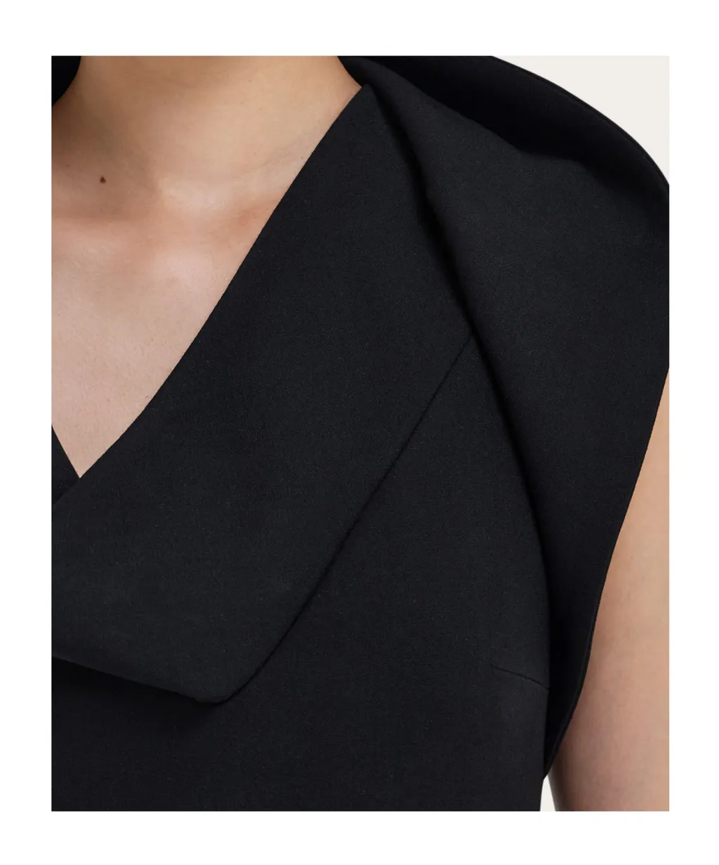 Ferragamo Asymmetric Mini Dress