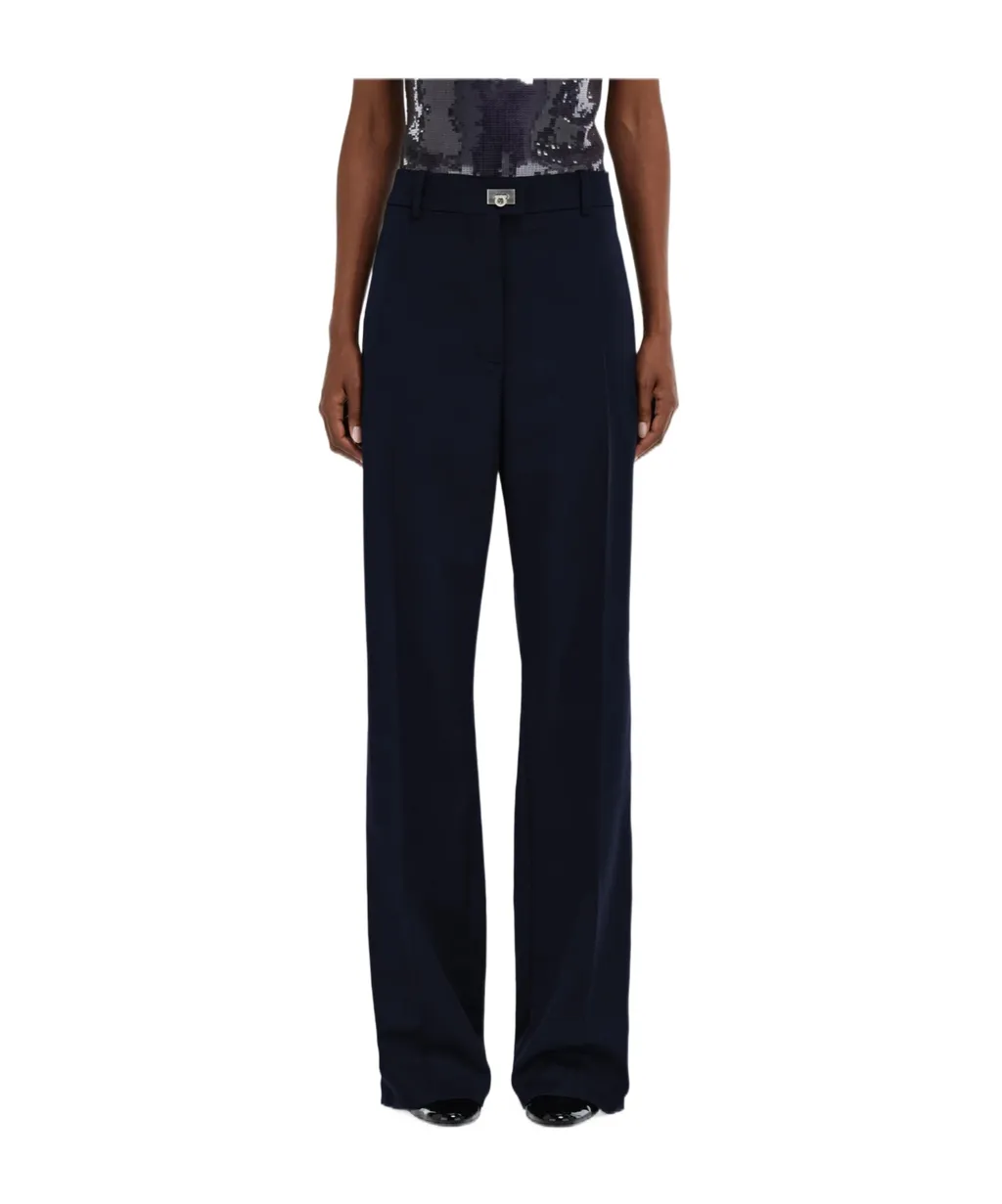 Cashmere Blend Tailored Trouser