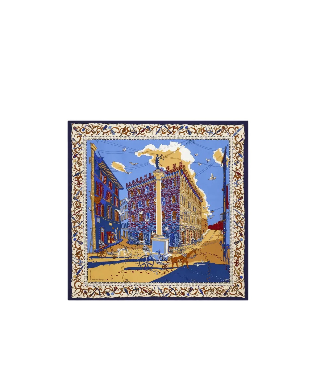 Printed Silk Scarf