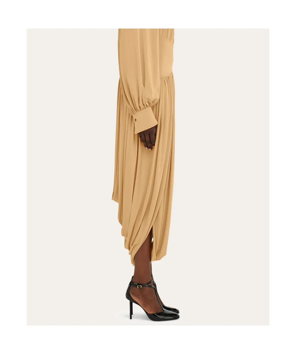 Skirt With Basque Detail