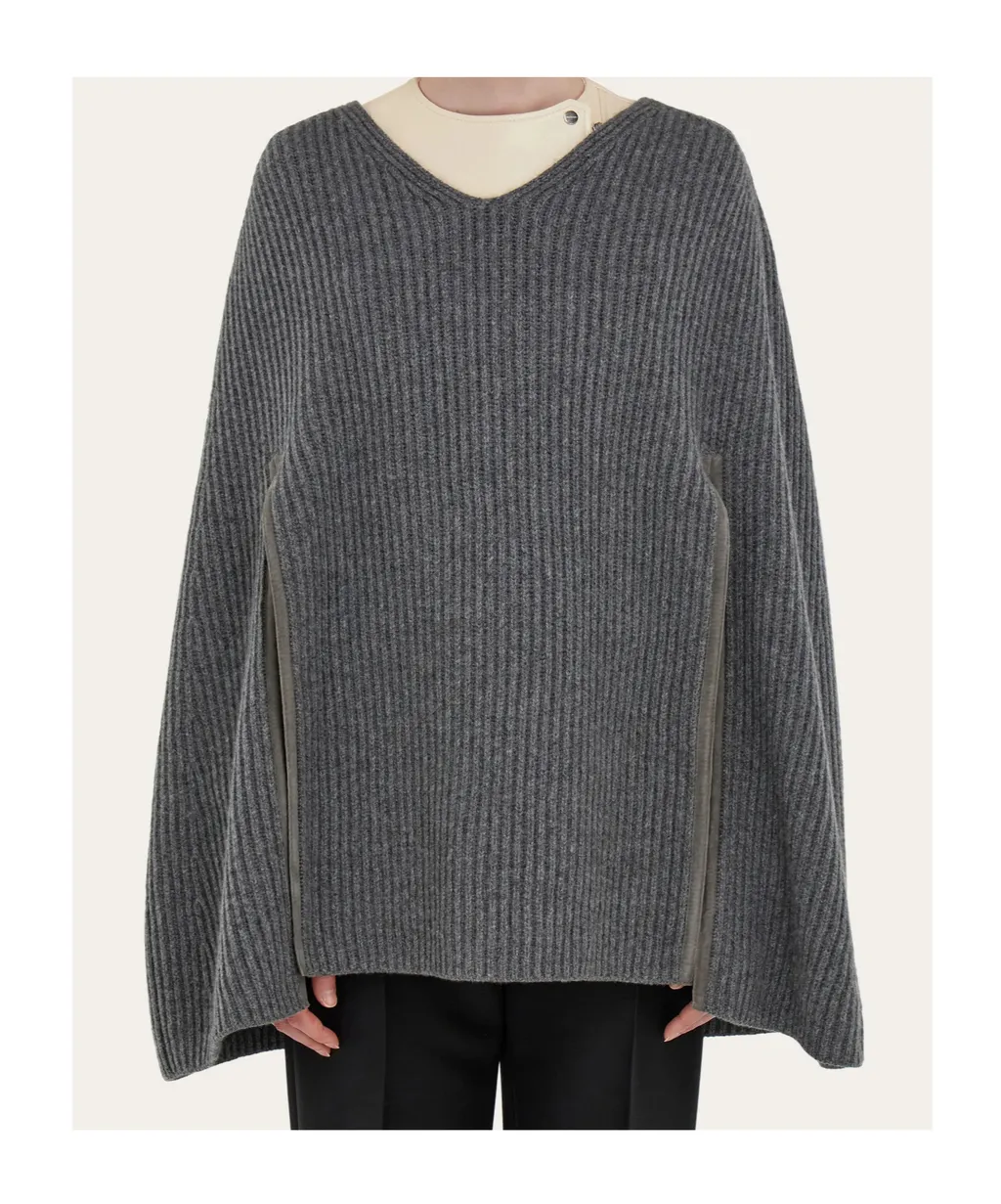Cashmere Blend Cape