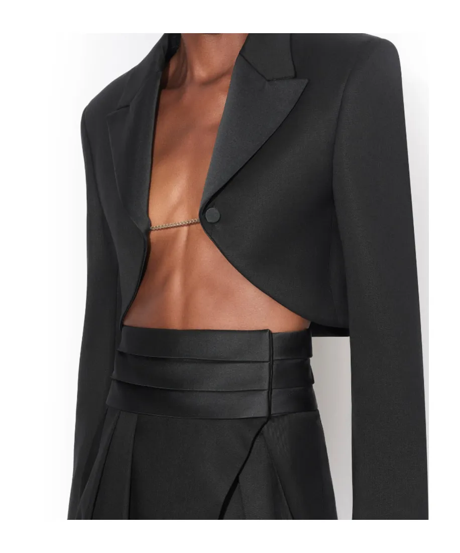 AlaÏA Tuxedo Bolero Jacket