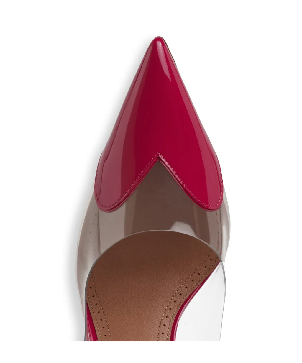 Heart-Toe Slingback Pumps