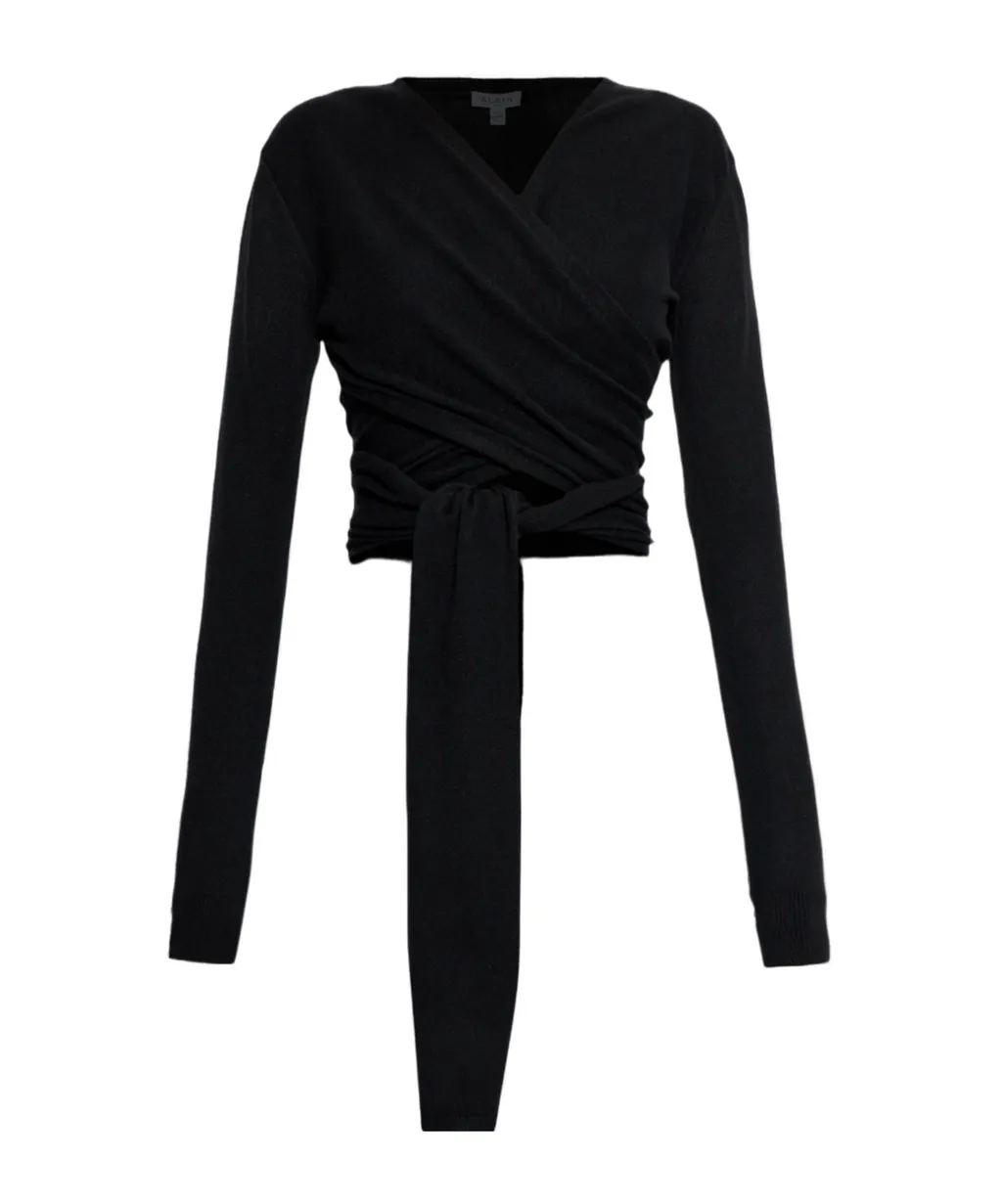 V-Neck Wrap Top