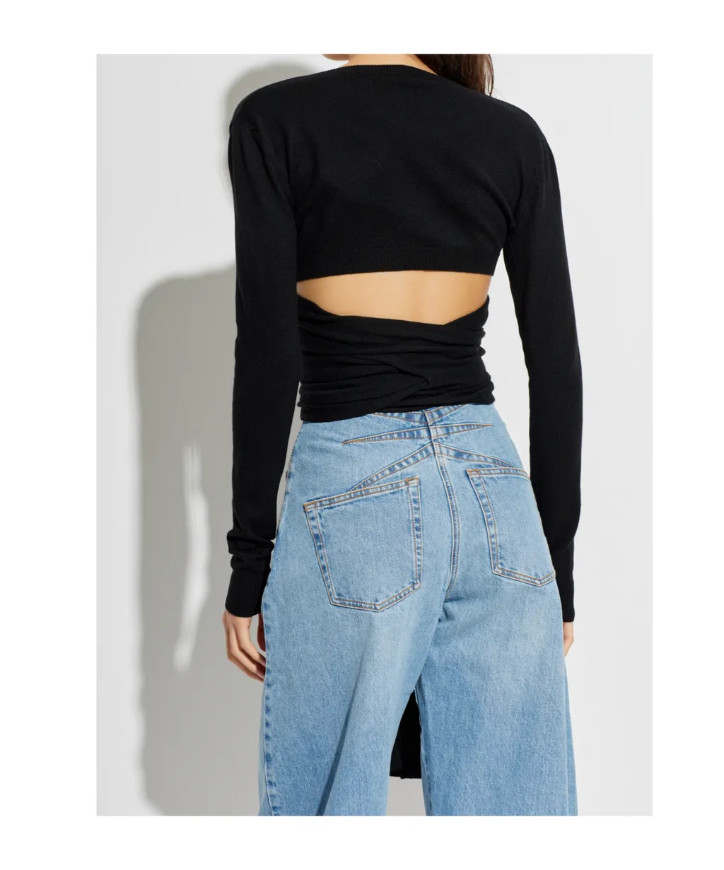 V-Neck Wrap Top