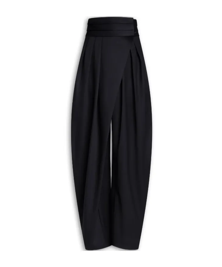 Tux Round Pants In Wool
