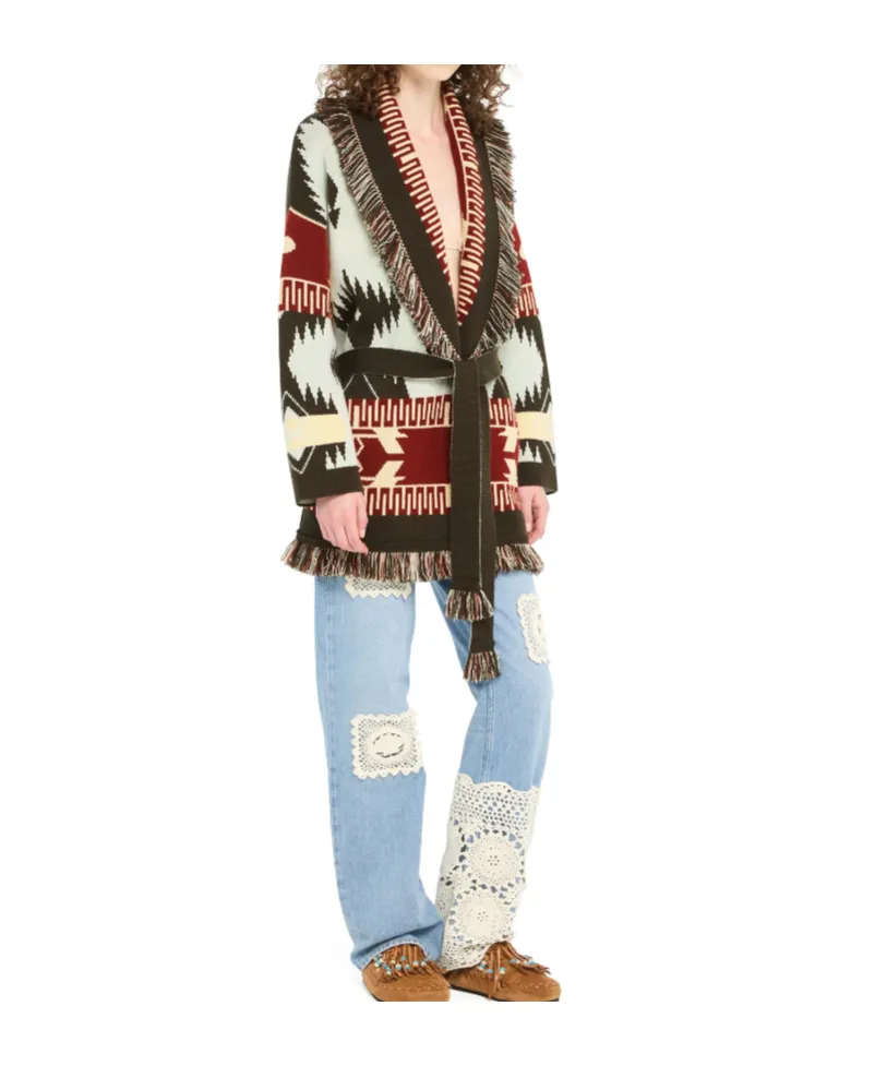 Alanui Icon Jacquard Cardigan