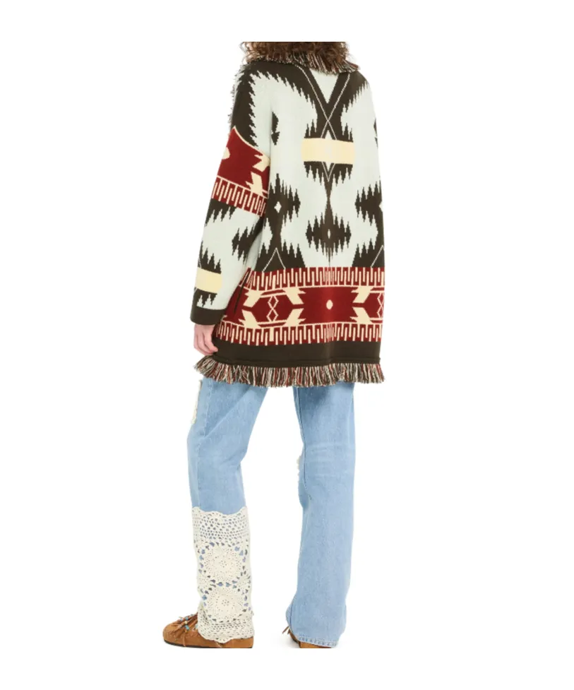 Alanui Icon Jacquard Cardigan