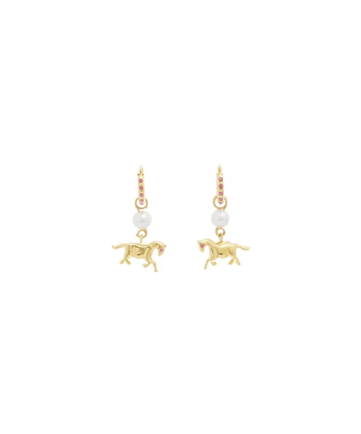 Marni Horse Charm Earrings