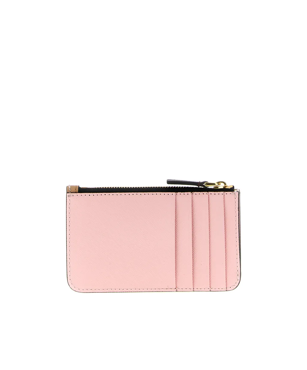 Marni Saffiano Zipped Cardholder