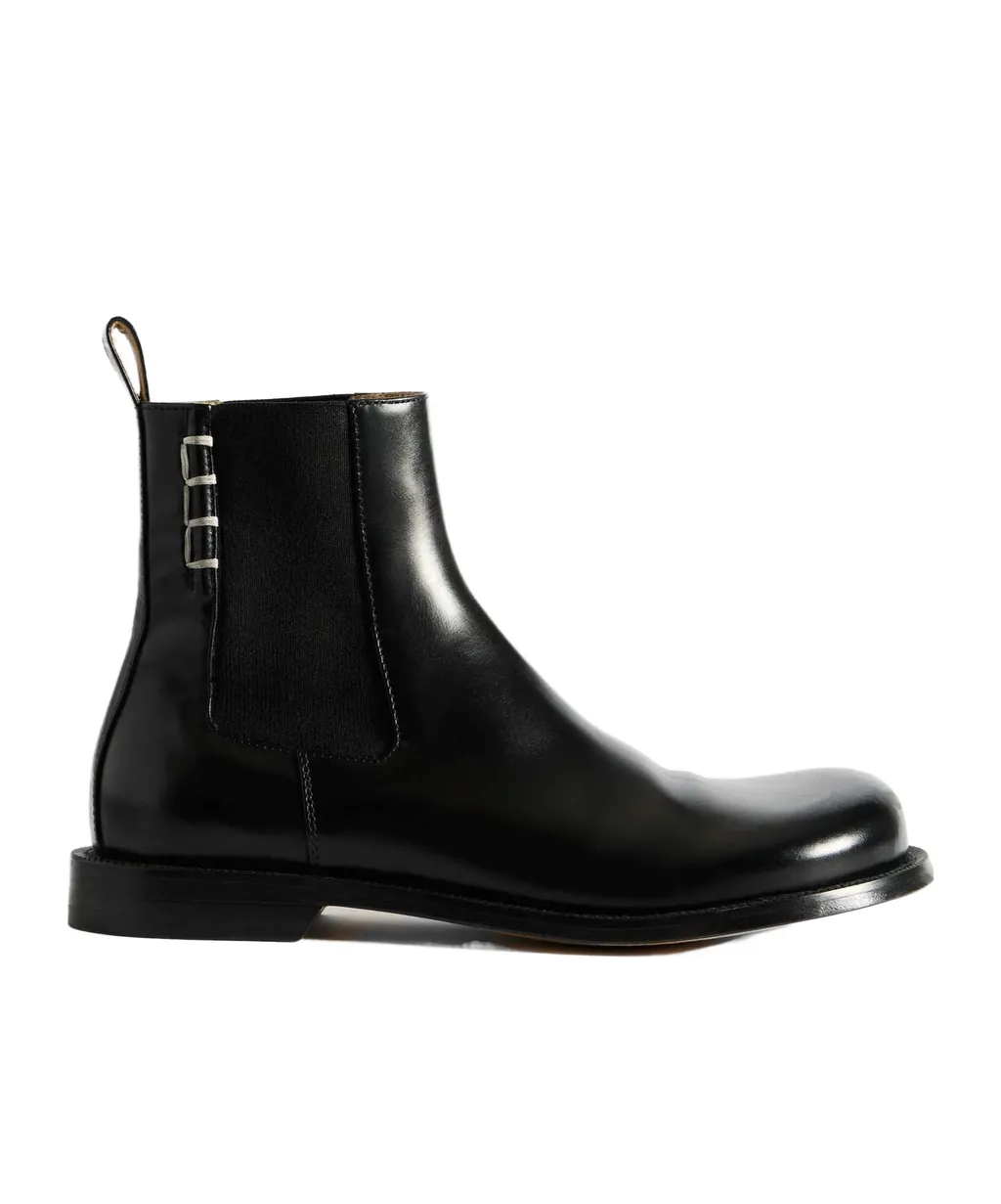 Chelsea Loafer Boots In Black