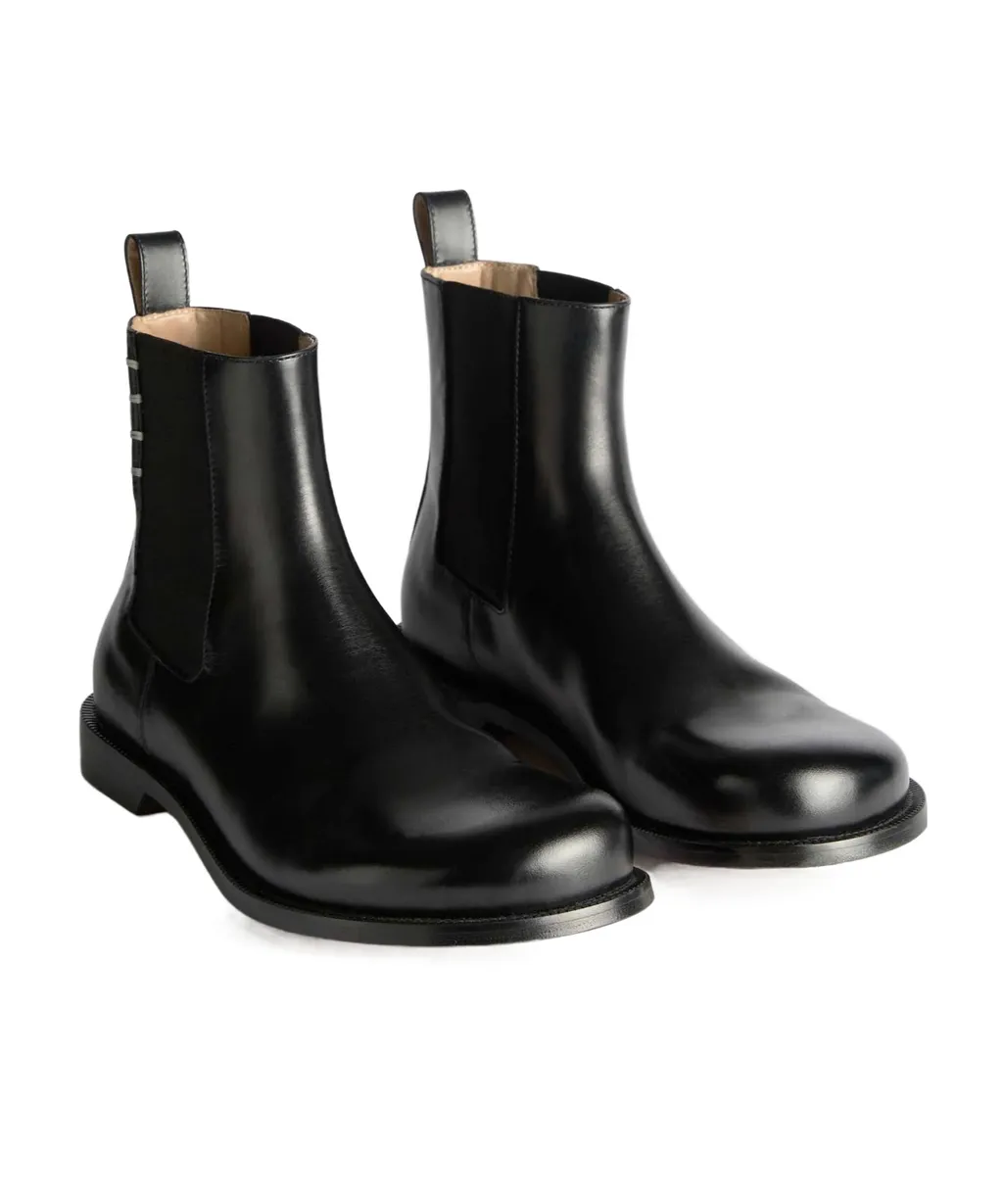 Chelsea Loafer Boots In Black