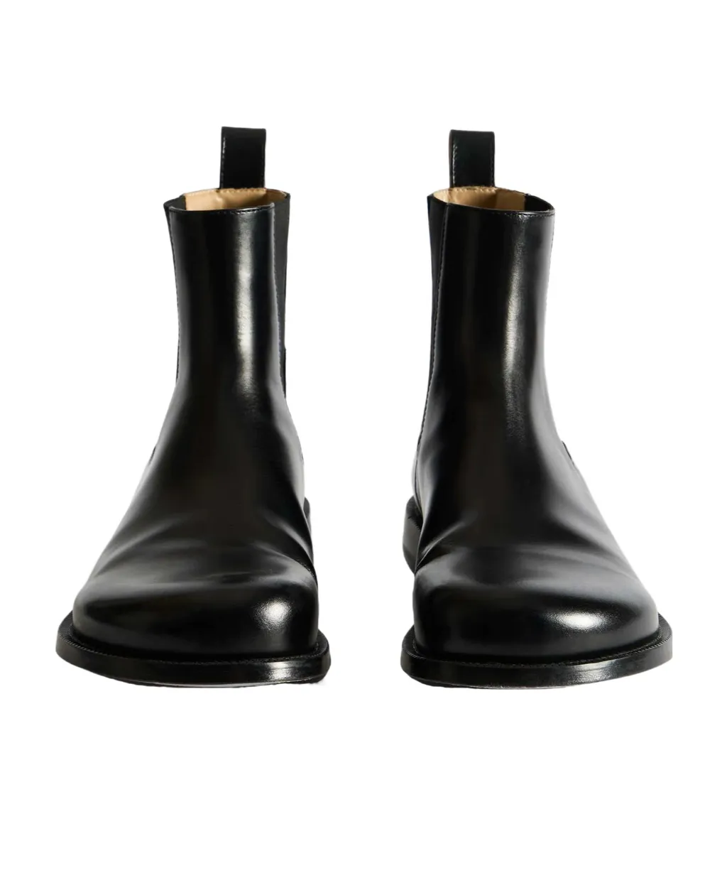 Chelsea Loafer Boots In Black