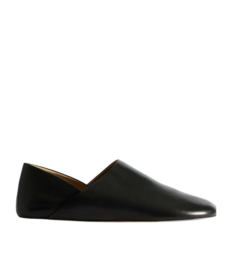 Slipper Mules In Black