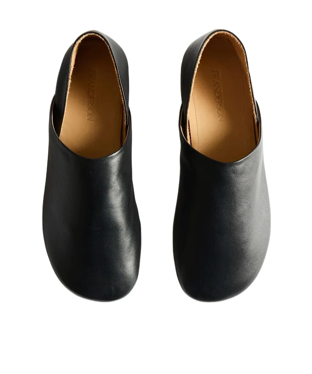 Slipper Mules In Black
