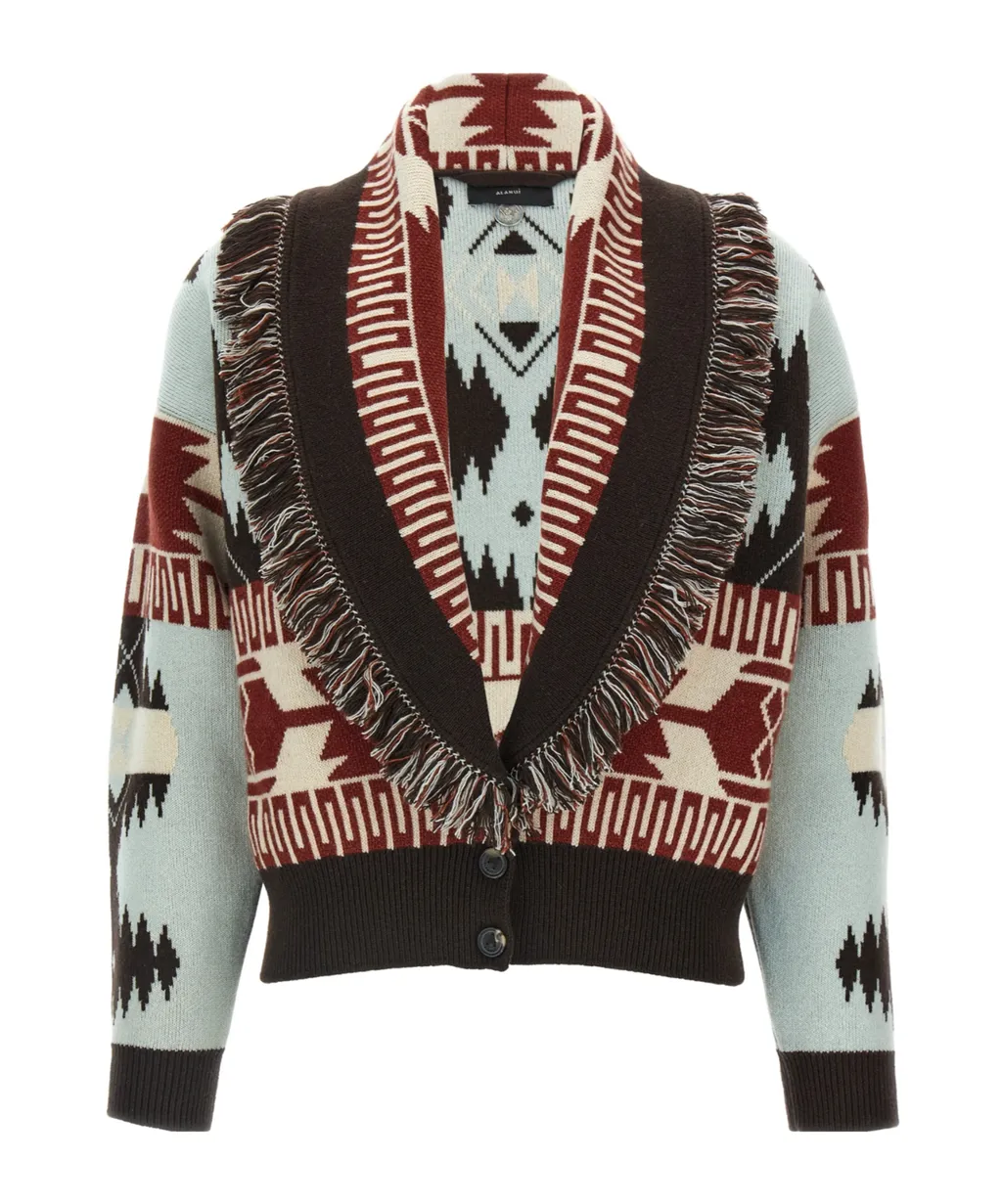 Alanui Icon Jacquard Cardigan