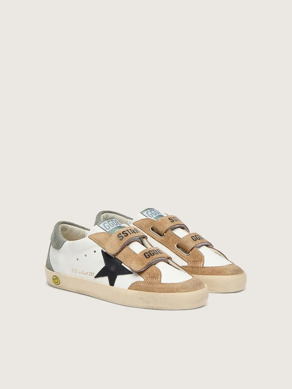 Golden Goose Kids Old School Logo Printed Sneakers
