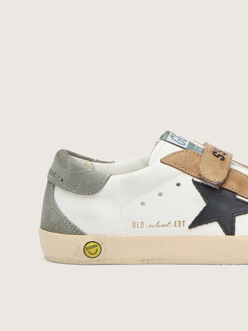 Golden Goose Kids Old School Logo Printed Sneakers