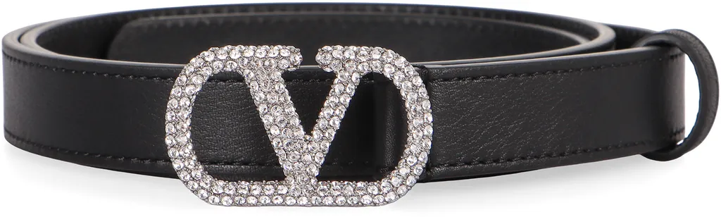 Valentino Vlogo Signature Embellished Belt